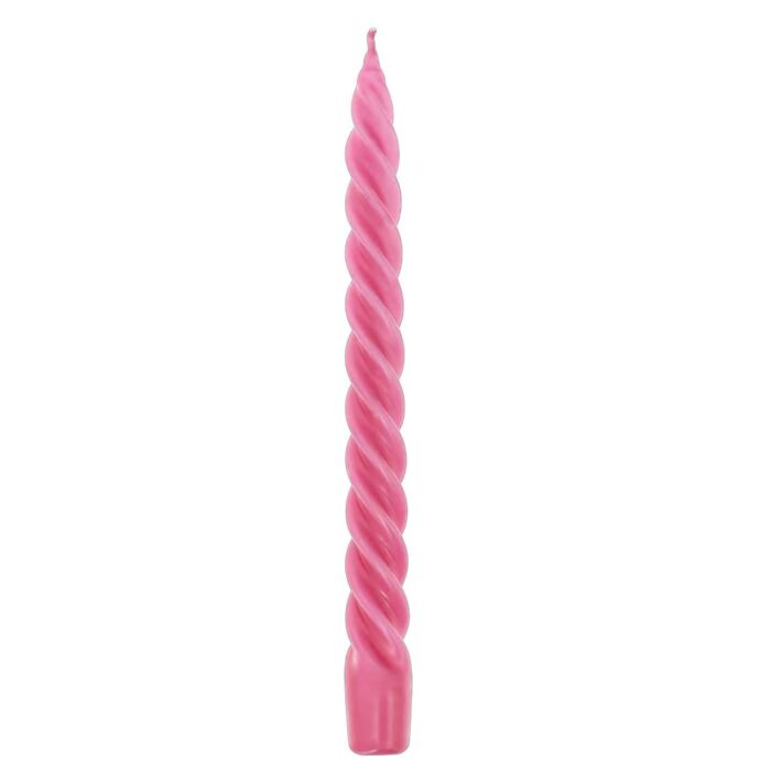 Bougies La Francaise - Twisted Candle - Rose Candy